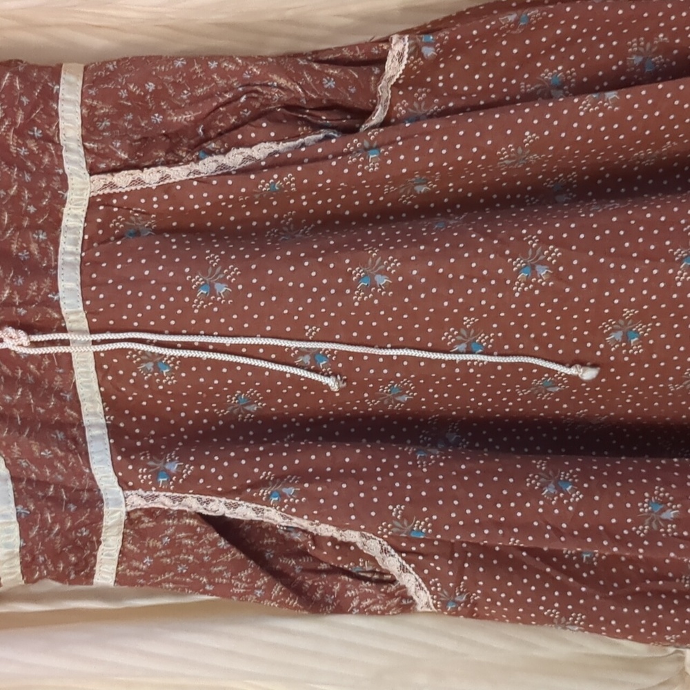 Gunne Sax Vintage Calico Dress - Picture 5 of 14